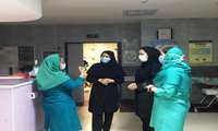 بازدید میدانی شبانه از بخش های بیمارستان انزلی