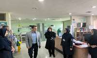 بازدید میدانی معاون توسعه دانشگاه علوم پزشکی گیلان از بیمارستان شهید بهشتی انزلی