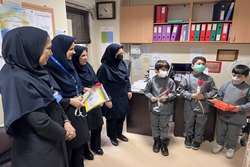 تقدیر از پرستاران بیمارستان شهید بهشتی بندرانزلی در روز پرستار