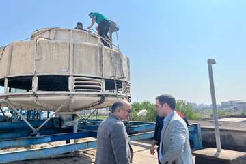 بازدید میدانی معاون توسعه دانشگاه علوم پزشکی گیلان از بیمارستان شهید بهشتی انزلی