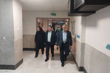 بازدید شبانه رئیس دانشگاه علوم پزشکی گیلان از بیمارستان شهید بهشتی انزلی