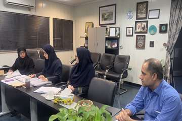 برگزاری جلسه ماهانه بحران