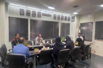 برگزاری جلسه ماهانه بحران