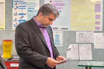 بازدید مدیر درمان دانشگاه علوم پزشکی گیلان