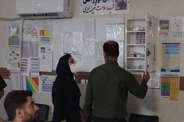 بازدید شبانه مسئول حراست بیمارستان 