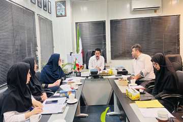 جلسه کمیته طب انتقال خون در بیمارستان شهید بهشتی بندرانزلی