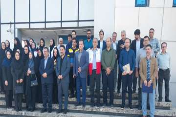 تجلیل از کارمندان نمونه بیمارستان شهید بهشتی بندرانزلی