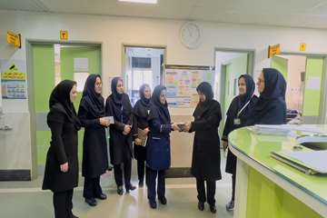 روز جهانی ایمنی بیمار در بیمارستان شهید بهشتی بندرانزلی