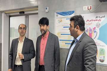 بازدید معاونت درمان دانشگاه علوم پزشکی گیلان از بیمارستان شهید بهشتی بندرانزلی