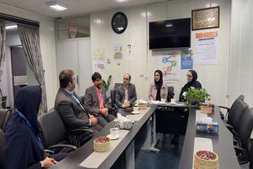 بازدید معاونت درمان دانشگاه علوم پزشکی گیلان از بیمارستان شهید بهشتی بندرانزلی