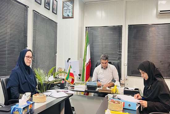 برگزاری جلسه کمیته اجرایی با حضور رئیس بیمارستان 