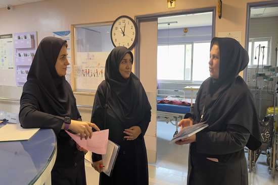 بازدید کارشناسان سازمان انتقال خون استان گیلان  