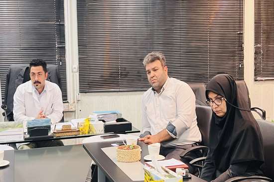 جلسه کمیته طب انتقال خون در بیمارستان شهید بهشتی بندرانزلی 